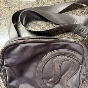 lululemon athletica black everywhere  Belt Bag